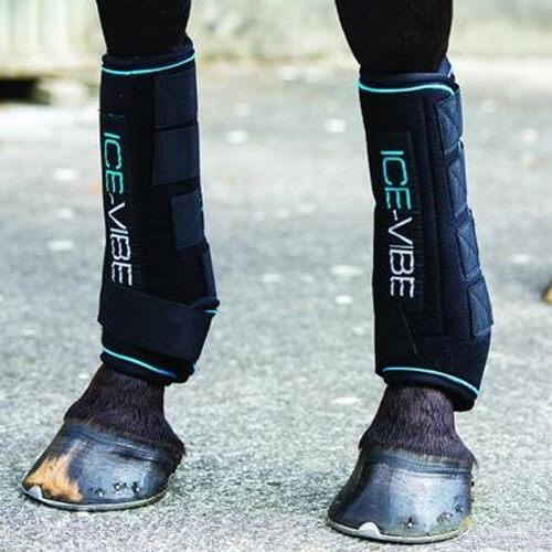 Ice Vibe Boot Full - Black-Aqua
