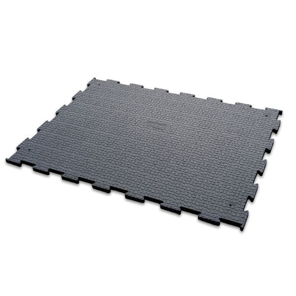 Interlocking stable rubber tile, 25mm thick