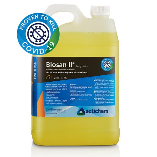 Biosan ii Disinfectant 5L - Ready to Use