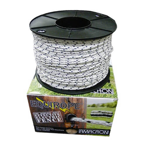 EQUIROPE Pet Electric Rope White 6mm X 500 Meter