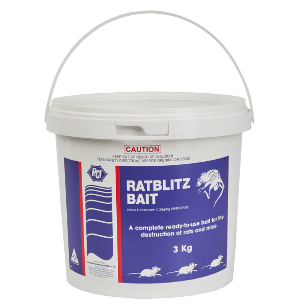 Ratblitz 3Kg - Premium Rat & Mouse Poison