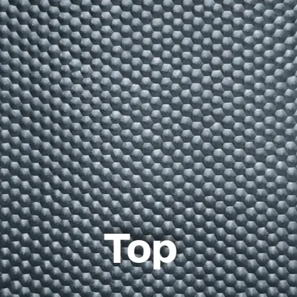 Floor Rubber on the roll - Matting - 10mm Thick X 2.0M Wide